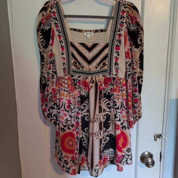 Anthropologie Nikasha Floral Mini Dress - Picture 3 of 8